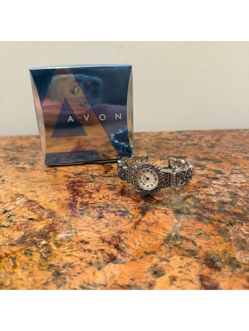 Avon Diamond Cuff Watch